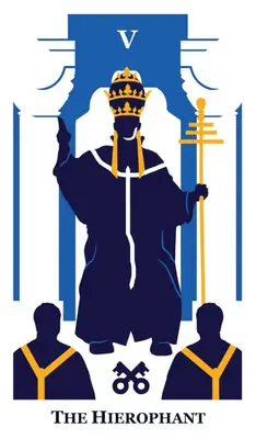 the hierophant tarot deck the modern way tarot