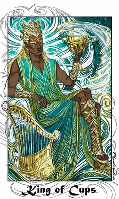 king of cups as feelings