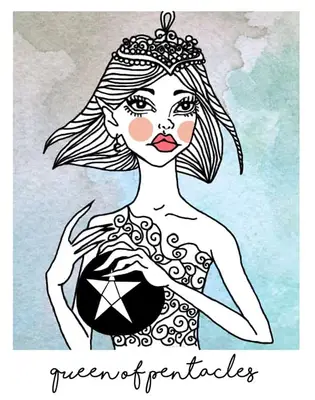 queen of pentacles
