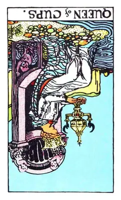 queen of cups reversed