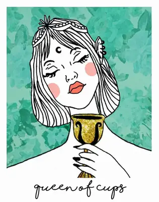 queen of cups tarot card meaning