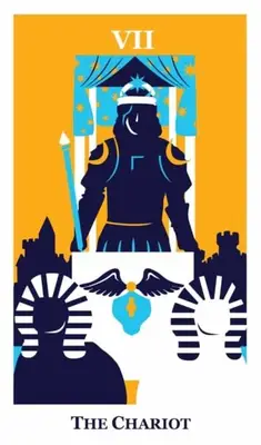 the chariot tarot modern way tarot deck