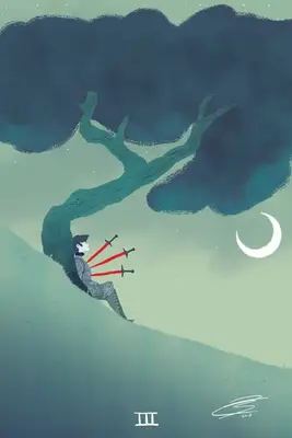 three of swords reversed love