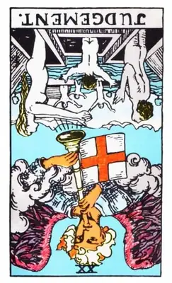 judgement reversed tarot card meaning