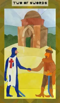 two of swords as feelings