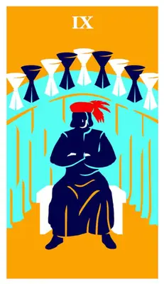 nine of cups modern way tarot deck