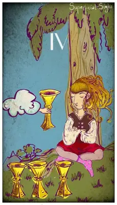 four of cups feelings