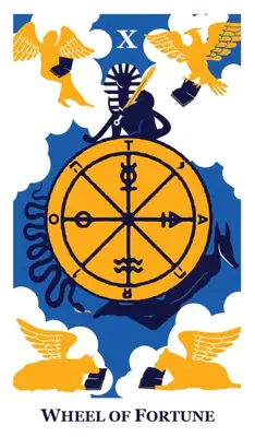 the wheel of fortune tarot modern way deck