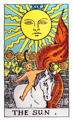 the sun card tarot reading