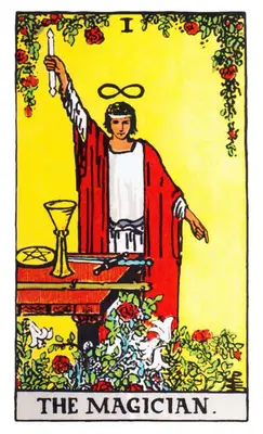 the magician tarot card