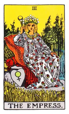 The Empress tarot card