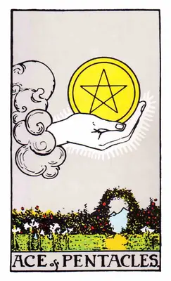 ace of pentacles tarot card