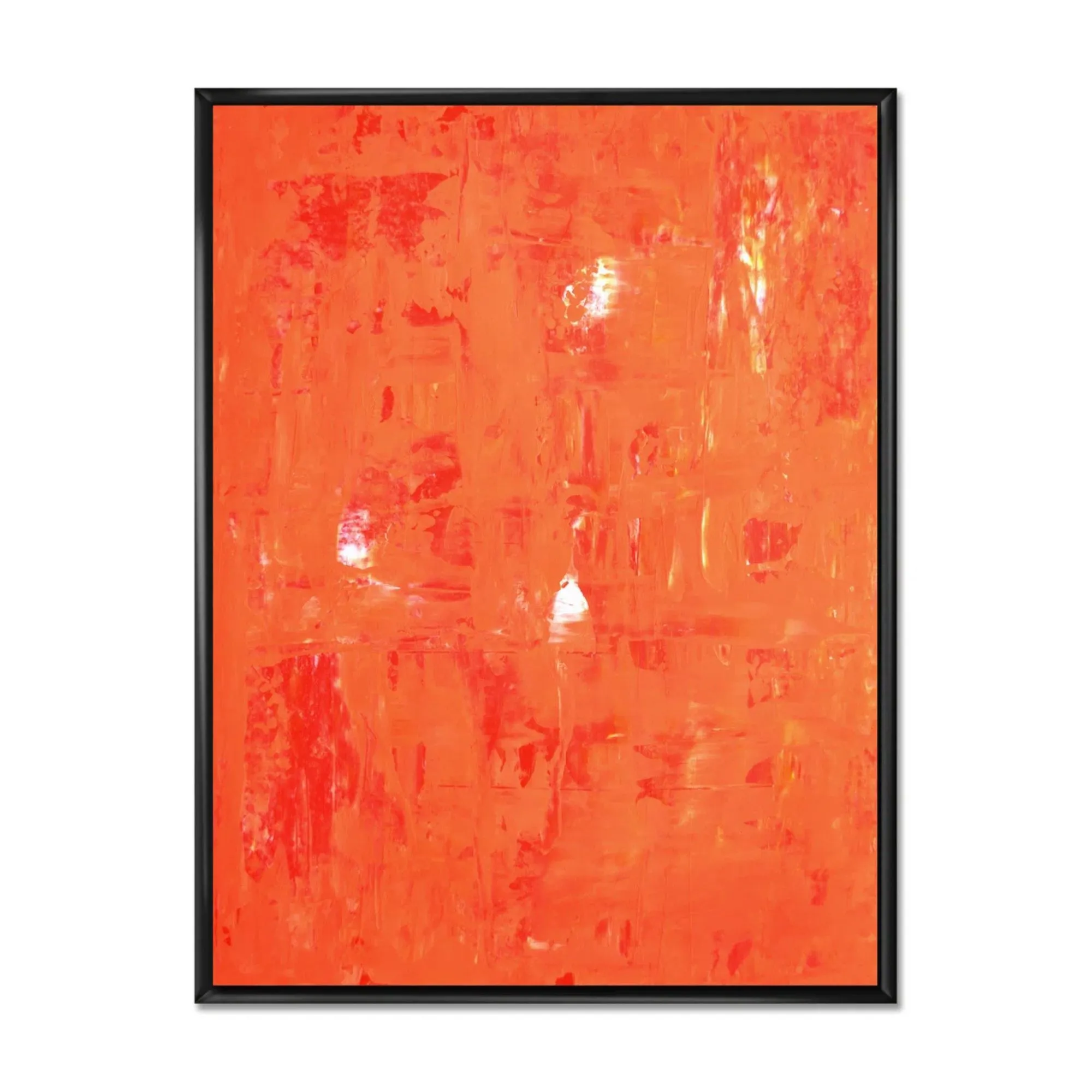 핑크와 오렌지 색조의 컬러필드(검은색 플로터 액자)' loading='lazy' title=