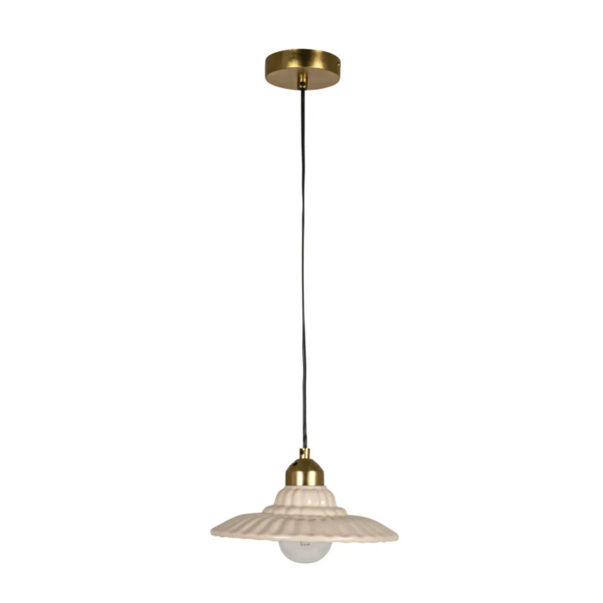 מנורת תליון קפלים אלגנטית מכלי אבן' loading='lazy' title=