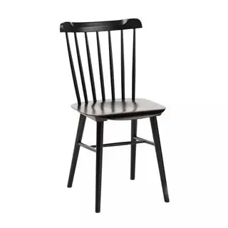 Chaise de Salle à Manger Tucker Noire de Serena & Lily