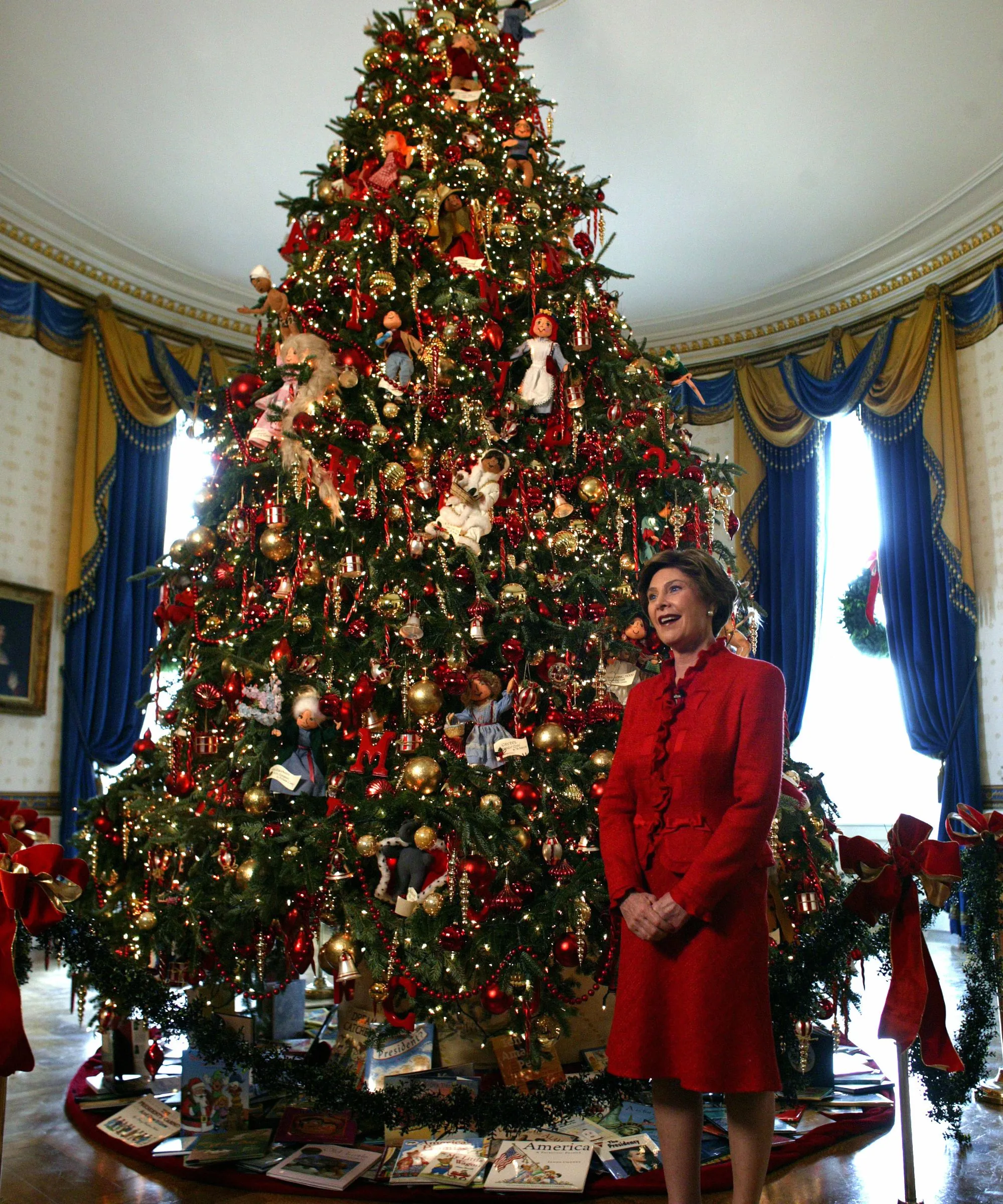 Laura Bush Weihnachtsbaum' loading='lazy' title=