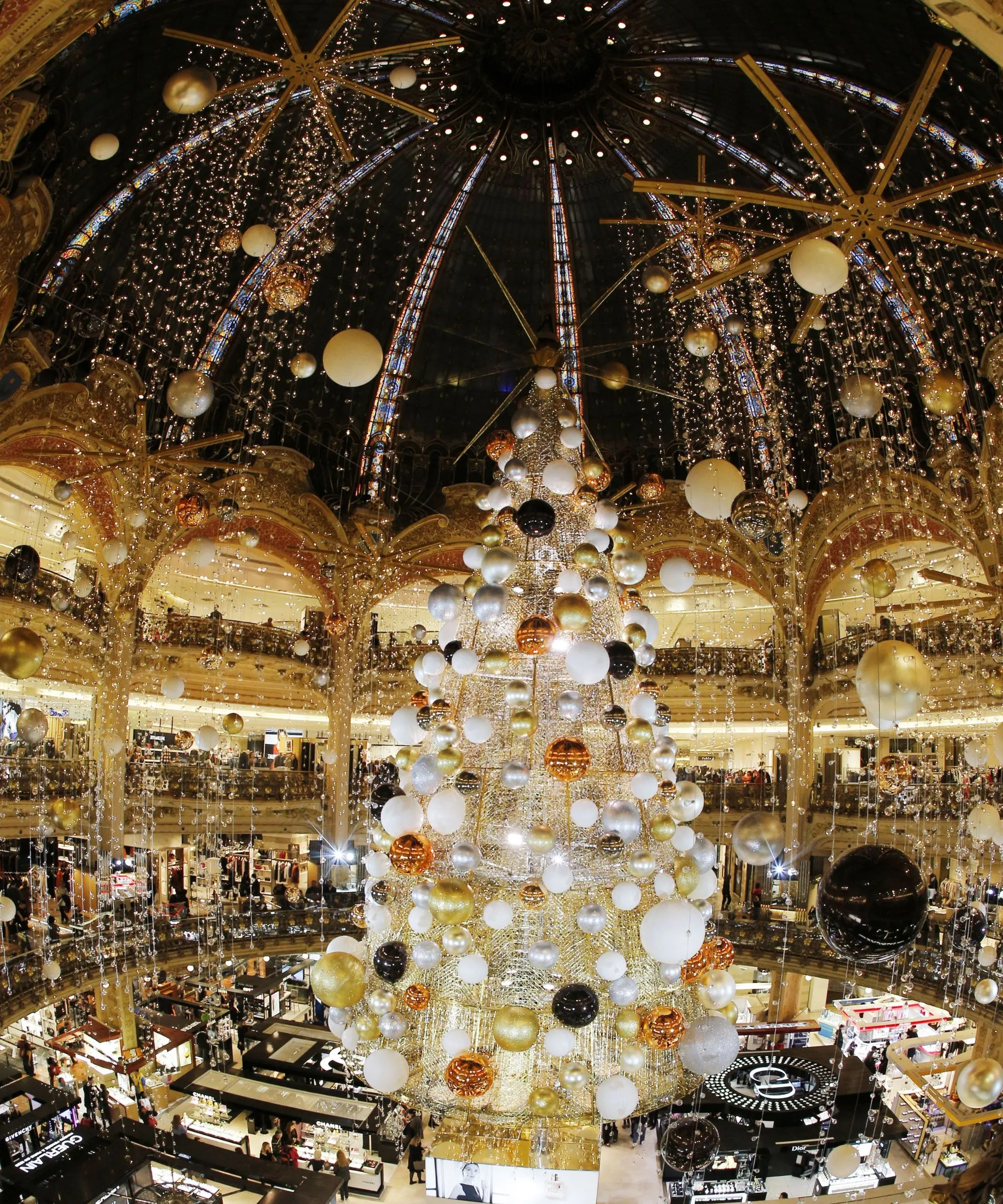 Galeries Lafayette-Baum' loading='lazy' title=