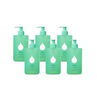 Trygg håndsåpe I Naturlig fuktighetsgivende håndvask I Biologisk nedbrytbar formel med vitamin E I Flytende såpedispenser, Rise Scent, 16 Fl Oz (pakke med 6)