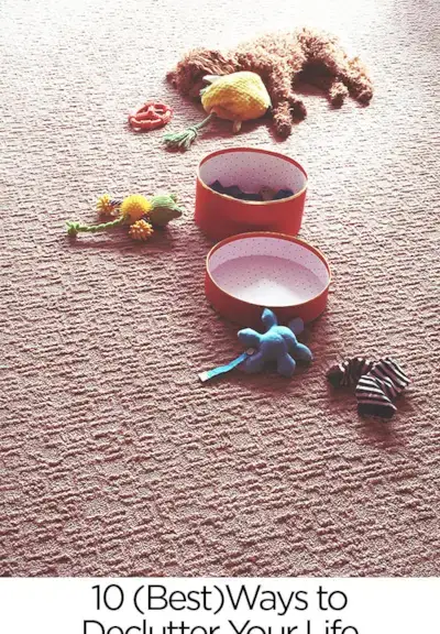 decluttering your life simple living