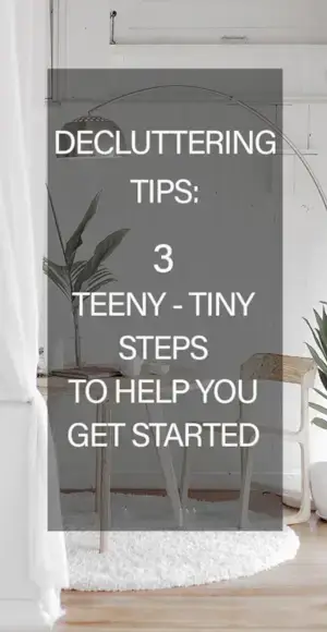 Tipps zum Aufräumen: 3 kleine Schritte, die Ihnen den Einstieg erleichtern
