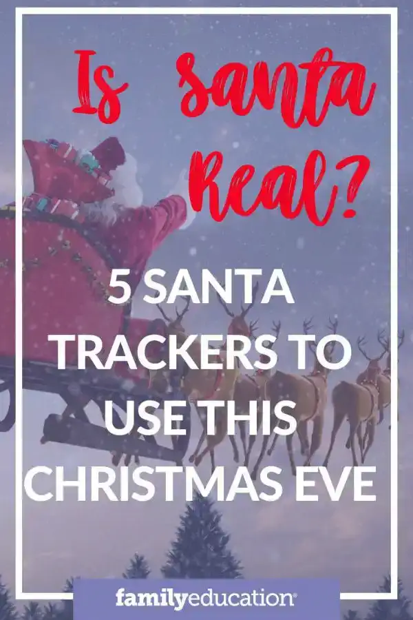 is santa real? santa tracker guide for pinterest