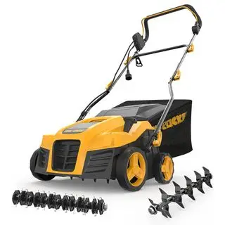 Elektrisk Dethatcher Scarifier maskin