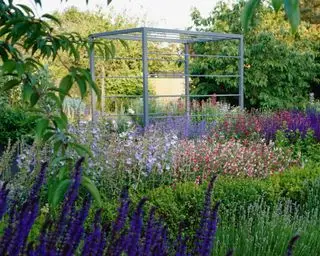 současný design pergoly od Davida Loy Your Garden Design