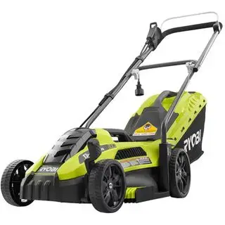 Cortacésped eléctrico de empuje con cable RYOBI de 13 pulgadas y 11 amperios