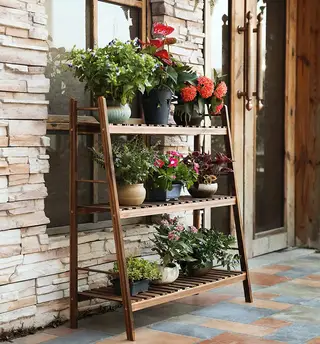 balcone con orto