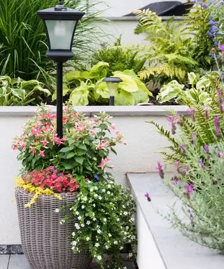 Ideas de jardín con balcón