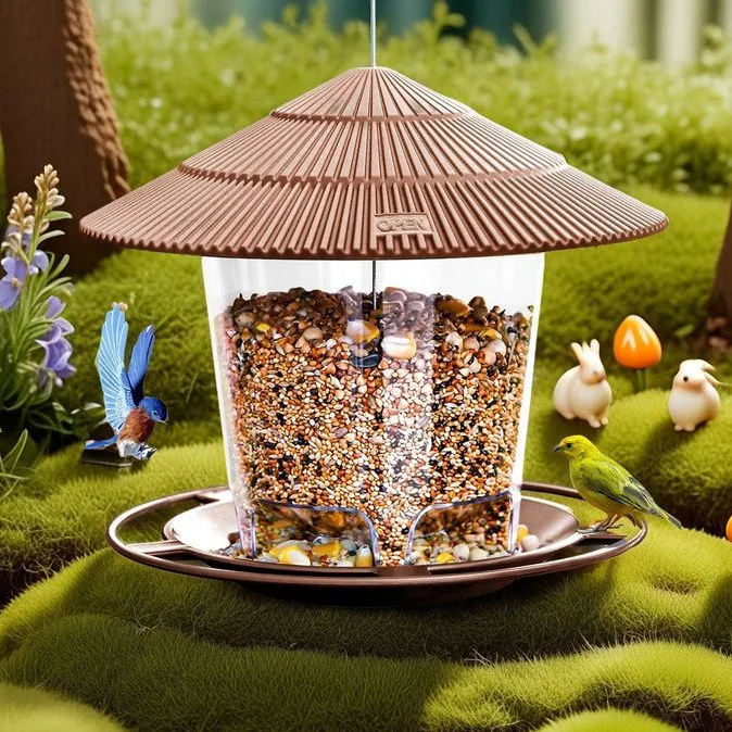 Archie & Oscar&trade; Závesné kŕmidlo pre vtáky Veverička Proof pre vonkajšie osivo voľne žijúcich vtákov | Wayfair' loading='lazy' title=