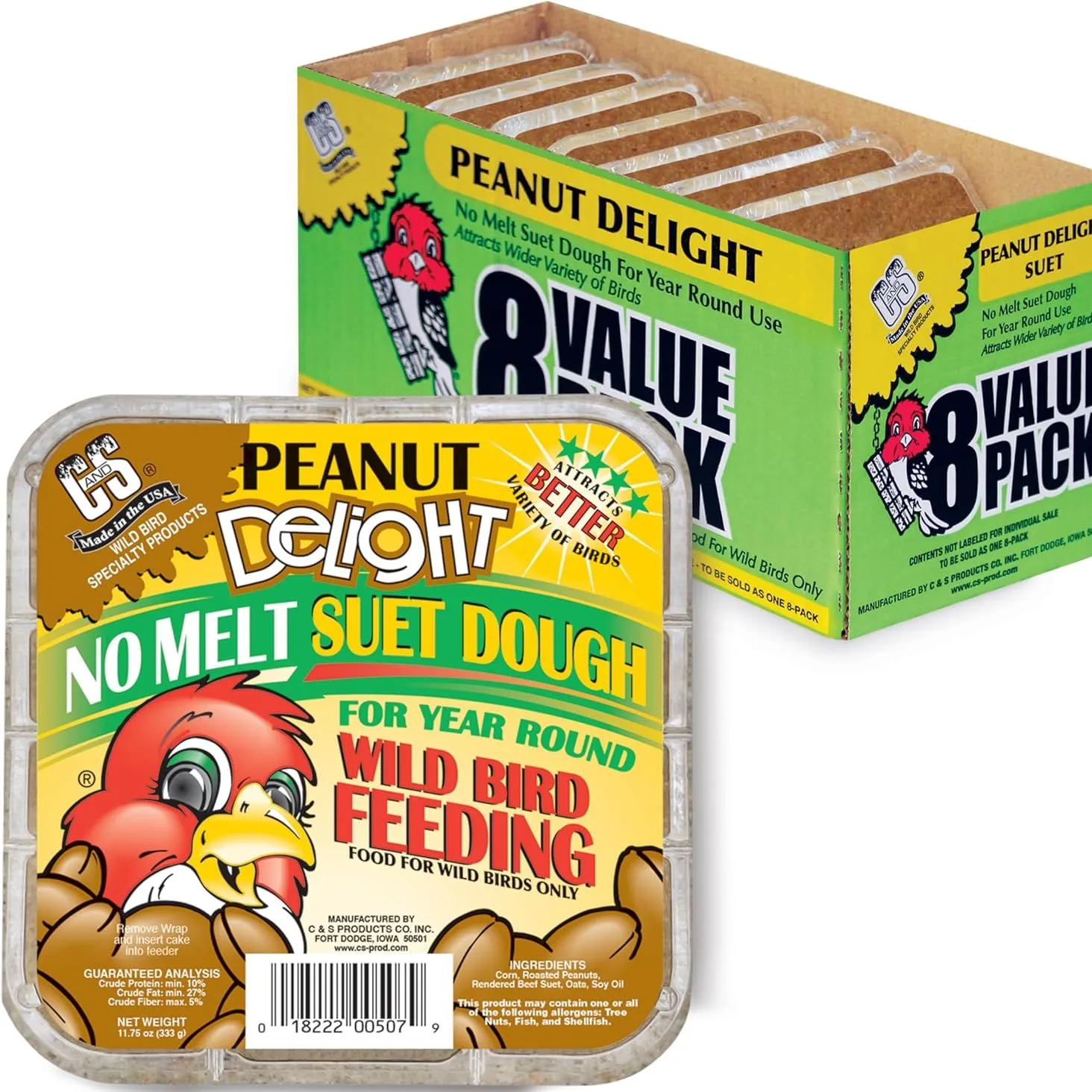 C&s Peanut Delight No Melt Lojové cesto 11,75 uncí 8 balenie' loading='lazy' title=