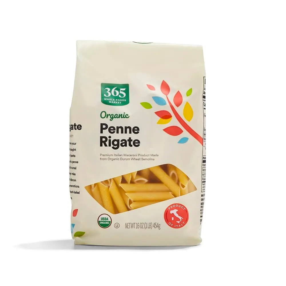 365 by Whole Foods Market Organické Penne Rigate 16 uncí' loading='lazy' title=