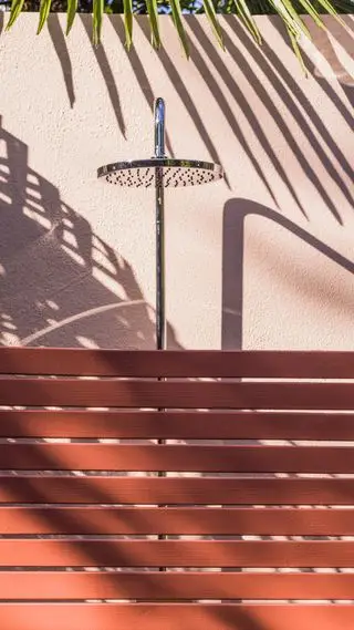 Havehegn malet i Farrow & Ball