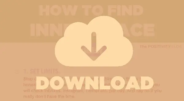 How to Bring Inner Peace Into Your Life