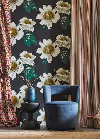 Paeonia tapet fra Harlequin