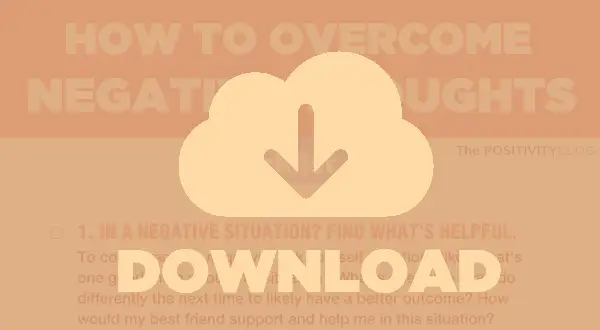How to Overcome Negative Thoughts