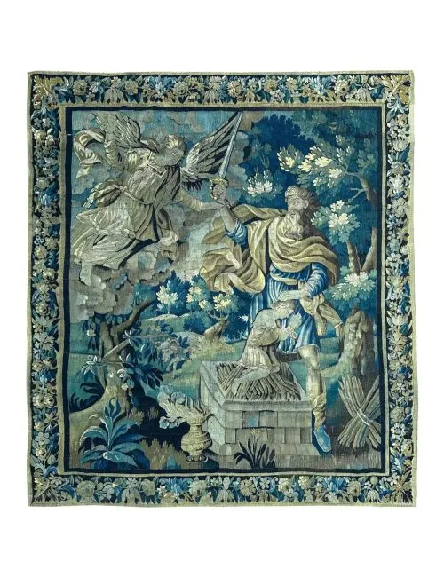 Histórico 18cen. Tapiz Aubusson francés antiguo' title=