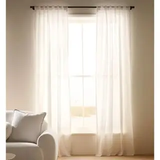 Painel de cortina transparente Lina da Sunbrella