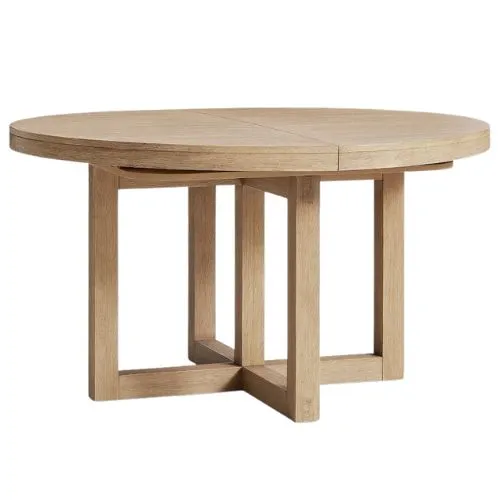 Tavolo da pranzo allungabile rotondo Portola Pottery Barn' loading='lazy' title=