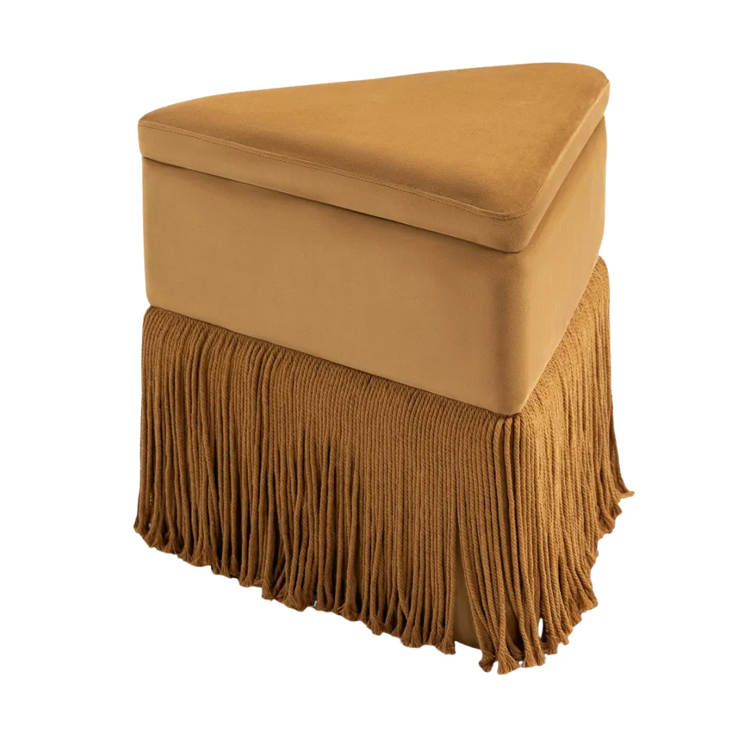 Casa di Hampton&reg; Ottomana / sgabello in velluto Keyia e amp; Recensioni | Wayfair' loading='lazy' title=