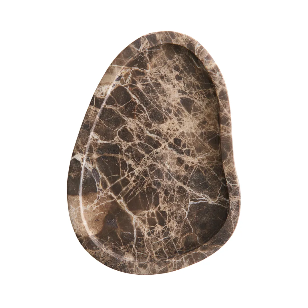 Vassoio piccolo in marmo - Beige chiaro' loading='lazy' title=