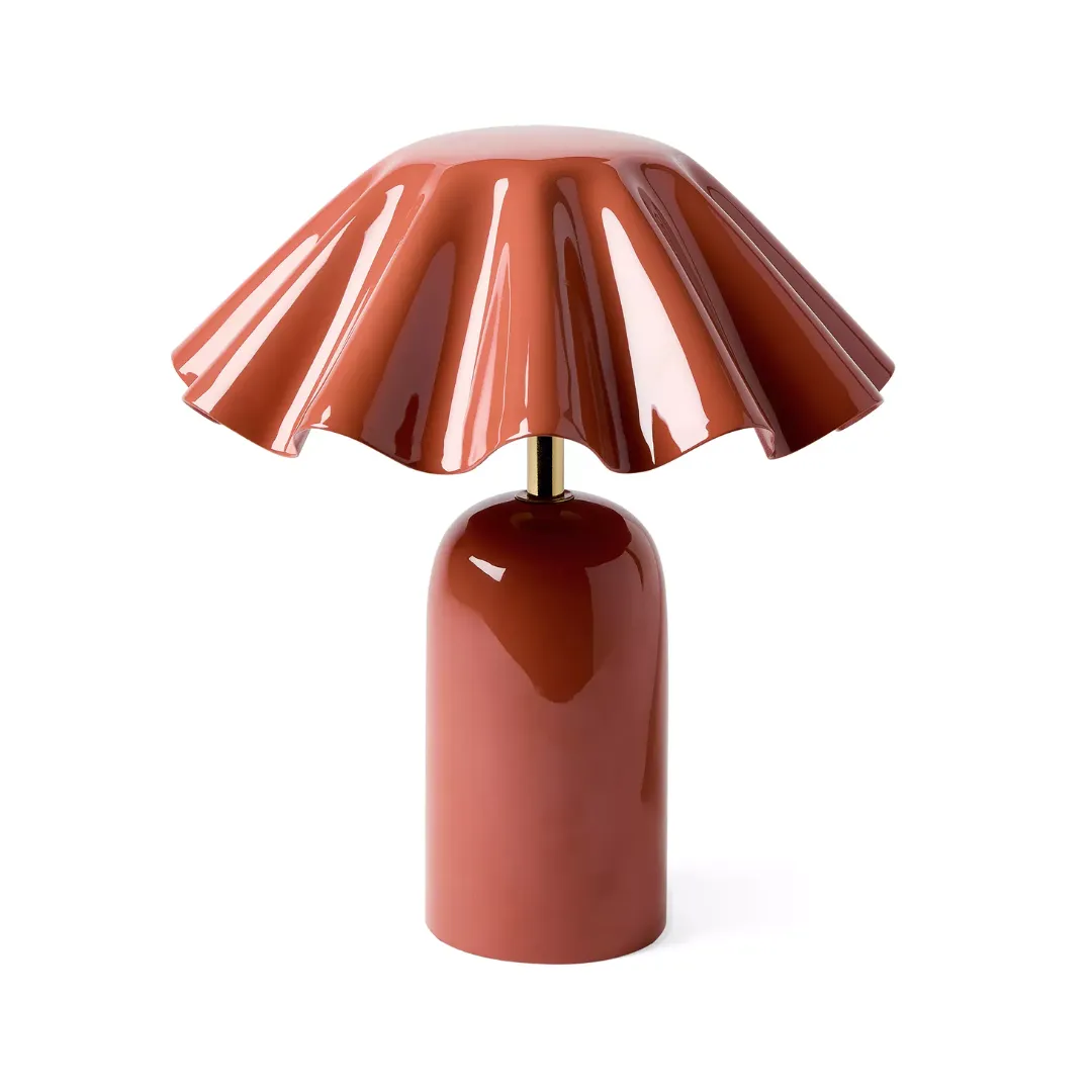 Serena & Lampada da tavolo senza fili scanalata Lily Brooks' loading='lazy' title=