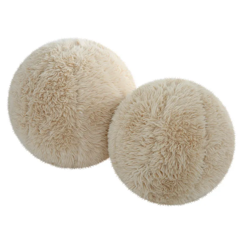 Uttermost Abide Ball Schaffell-Akzentkissen | Wayfair' loading='lazy' title=