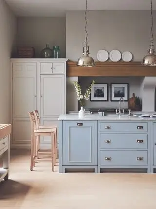 comedor azul