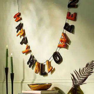 Feliz guirlanda de Halloween