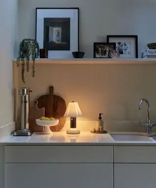 Kuchyňská boční lampa