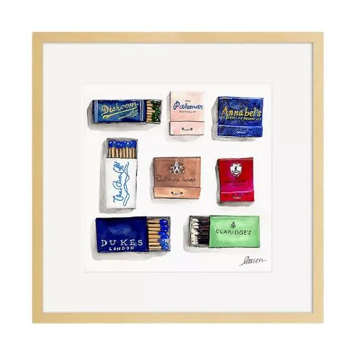 Sztuka ścienna z zapałkami miejskimi' loading='lazy' title=