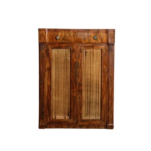 ארון עץ וינטג'' loading='lazy' title=