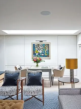 Salón de planta abierta